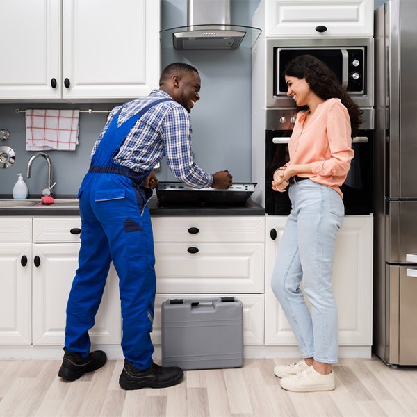 can you provide an estimate for cooktop repair before beginning any work in Southington